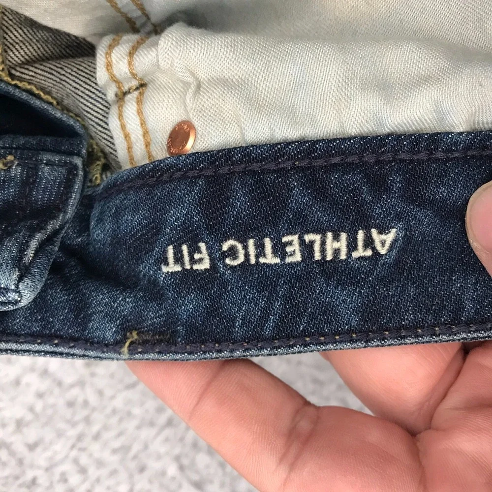 American Eagle Jeans Mens 29x32 Athletic Fit Flex Stretch Dark Wash NEW NWT